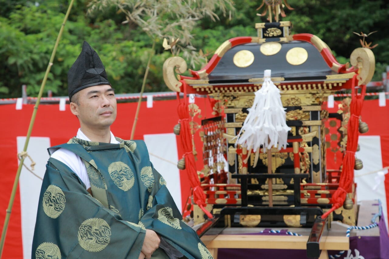 折戸神社祭典（蛇浦）