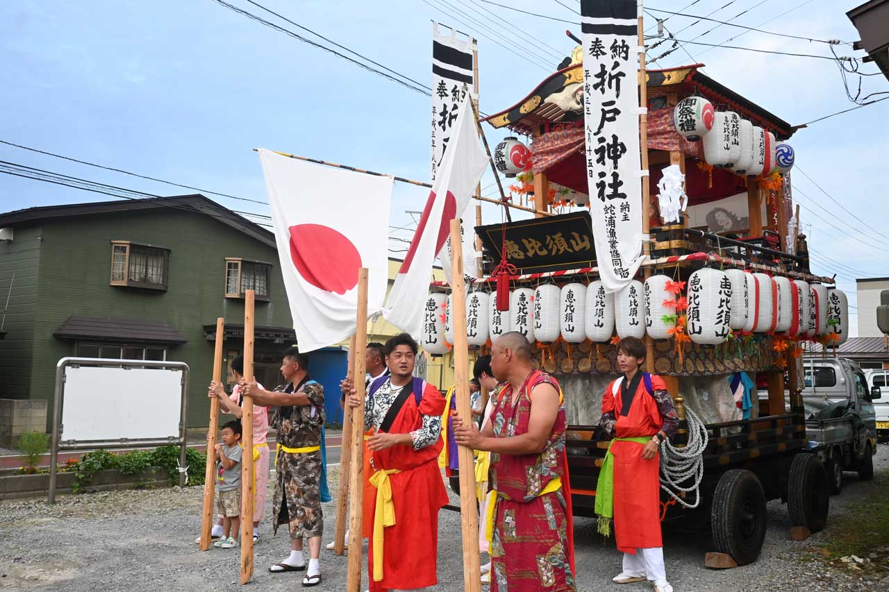 折戸神社祭典（蛇浦）