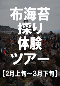 布海苔採り体験ツアー
